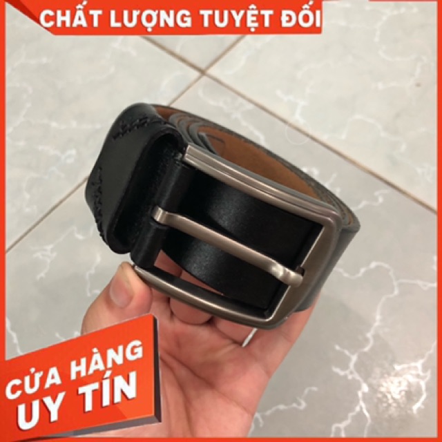 Thắt lưng da nam hàng hiệu The Blues (Màu đen)