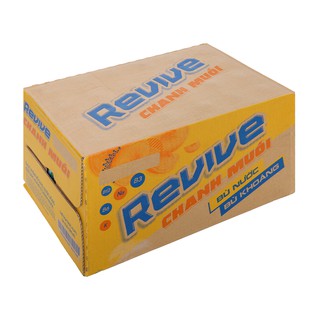 Thùng 24 chai nước bù khoáng Revive chanh muối 390ml