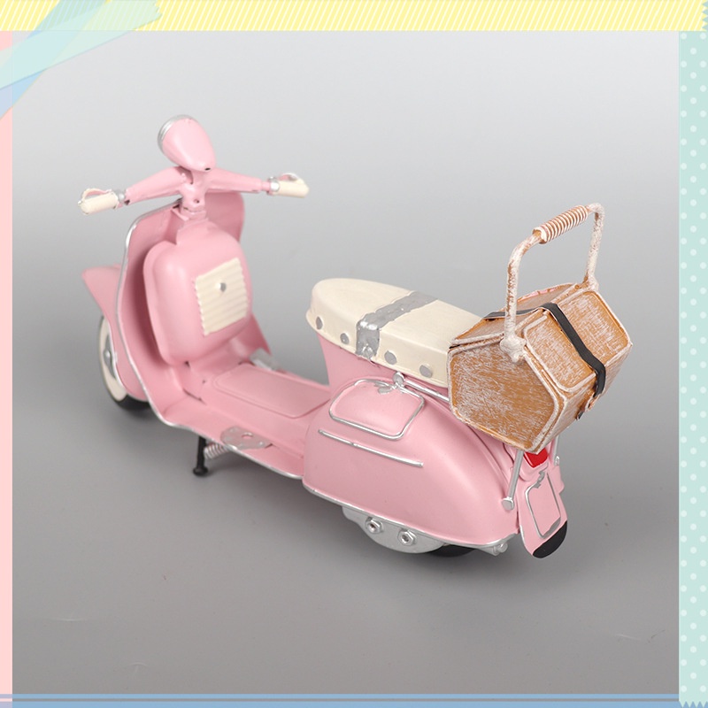 Mô Hình Xe Vespa Phong Cách Vintage