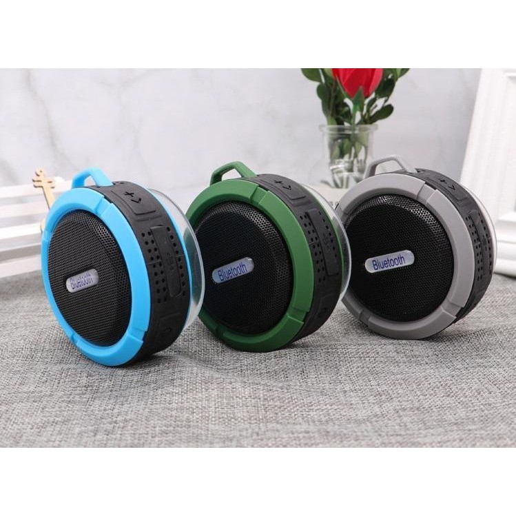 Loa Bluetooth C6-Chống nước chống va đập âm thanh cực hay stereo bass,kèm móc khóa C6