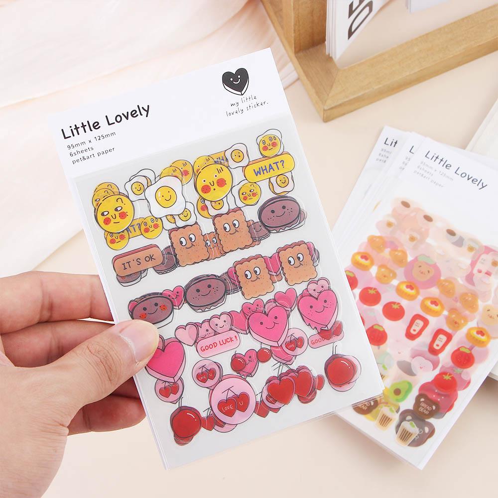 Miếng Dán Trang Trí Album Ảnh / Nhật Ký Dễ Thương DIY