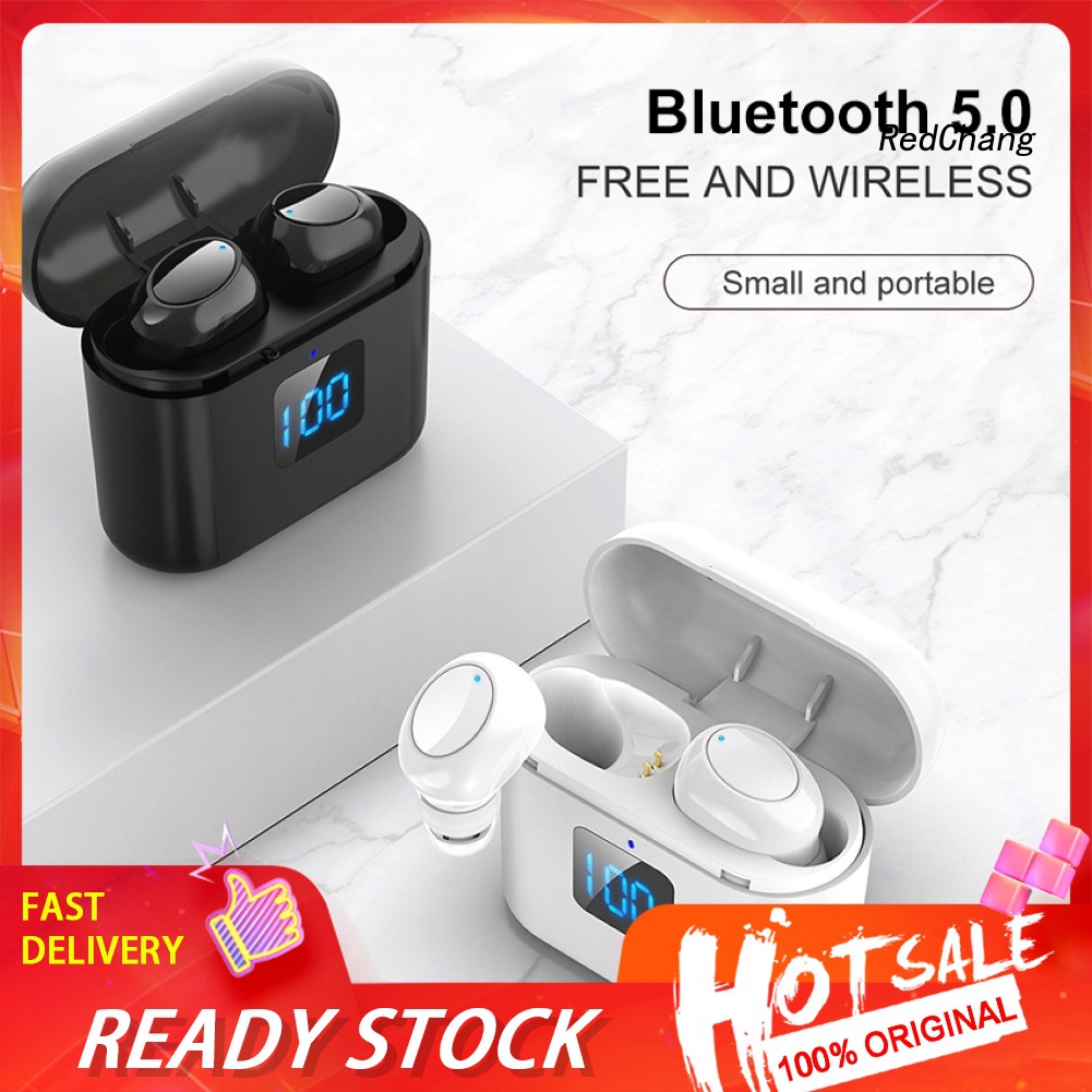 Tai Nghe Bluetooth 5.0 Rej X11 Cảm Ứng 8d Âm Thanh Sống Động Và Phụ Kiện