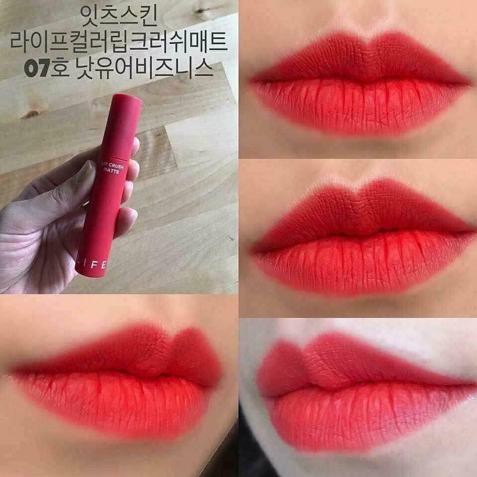 Son kem lì Its Skin Life Color Lip Crush Matte