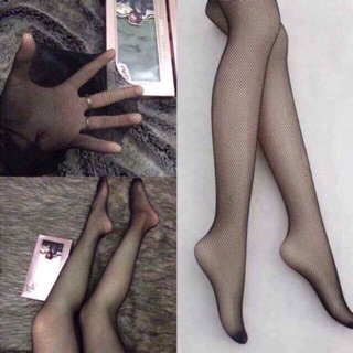 Quần tất lưới không đường gân