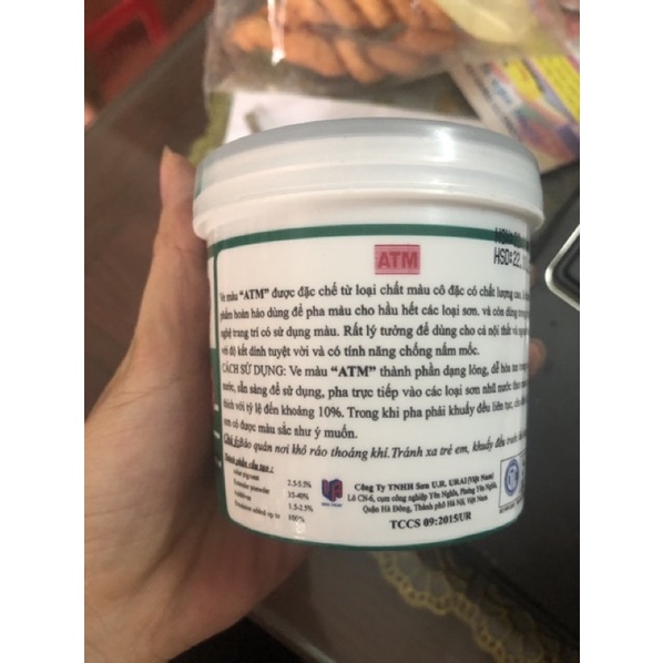 Ve màu pha sơn nước ATM
