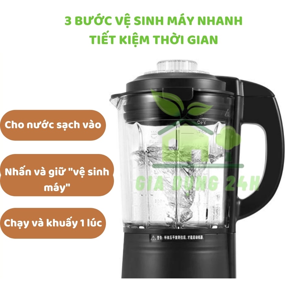 Máy làm sữa hạt, nồi nấu đa năng , nồi nấu cháo chậm – Máy xay sinh tố đa năng – Bảo hành 12 tháng