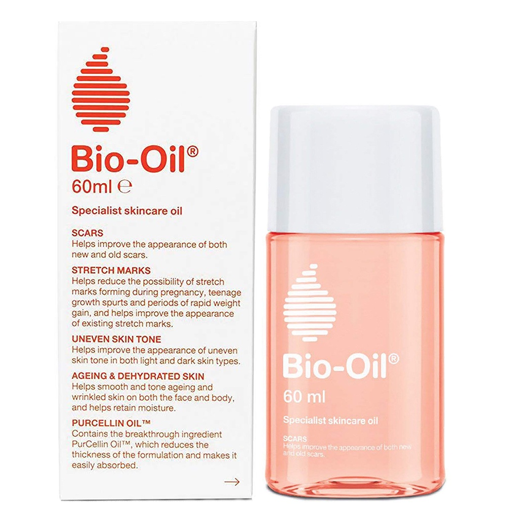 Bio-Oil- Skin care Giảm rạn da và làm mờ sẹo, rạn da, thâm nám do mang thai khô da, mất nước