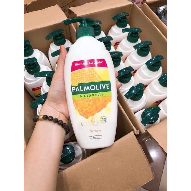 SỮA TẮM DƯỠNG ẨM PALMOLIVE NATURALS NGA 750 ML