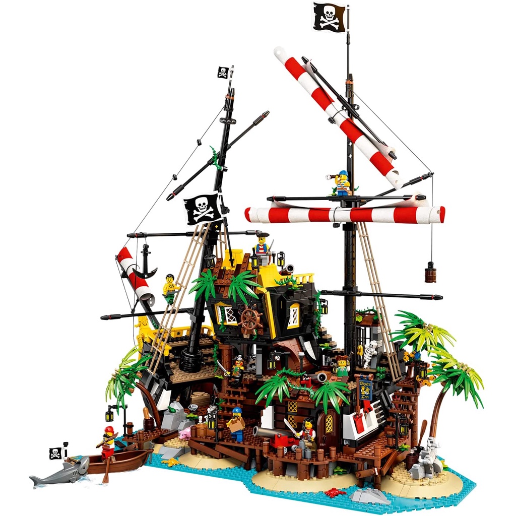 Lego 21322 Ideas Đảo cướp biển - Pirates of Barracuda Bay