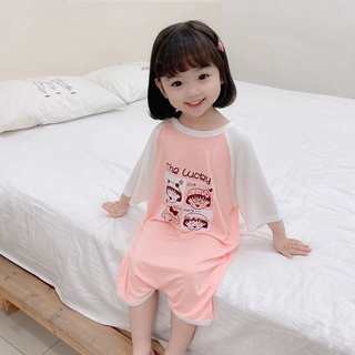 Bộ đồ ngủ thời trang mùa hè xinh xắn dành cho bé gái