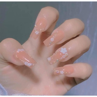 hoa sứ nhí đính nail