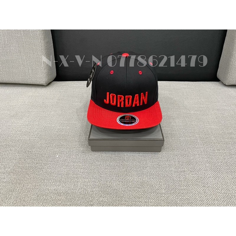 Nón kết HipHop Snapback vá Thêu Jodan + đầu trâu bull thời trang nam