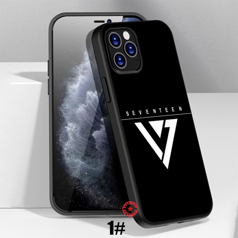 Ốp Điện Thoại Silicon Dẻo In Hình Nhóm Nhạc seventeen is53 Cho iphone 5 5s 6 6s 7 8 11 pro max plus se xr