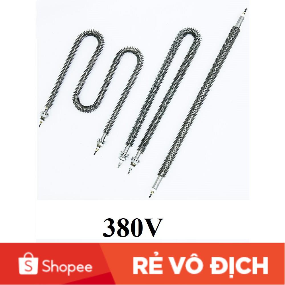 380V - 40cm Thanh nhiệt U sấy điện trở sấy khô không khí gia nhiệt cánh tản đốt nóng