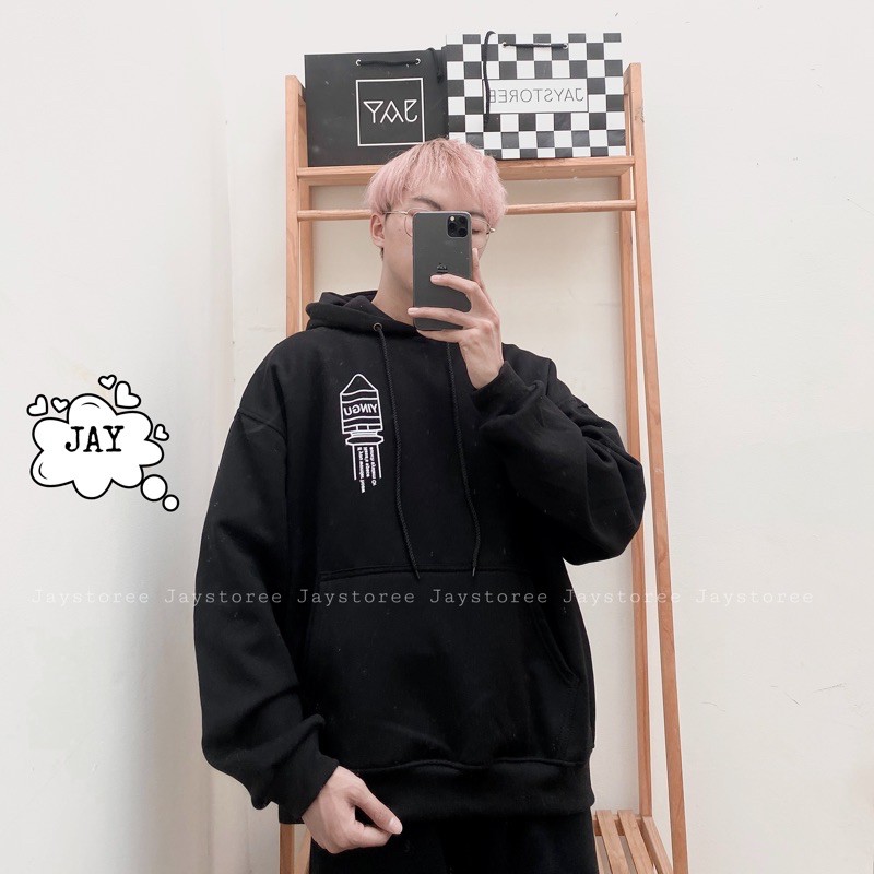 Áo Hoodie Nỉ Bông Unisex Tên Lửa /Nam nữ unisex/FREESHIP ❤️ Jaystoree ❤️