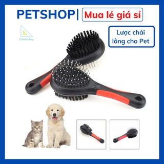 Lược Chải Lông Hai Mặt Cho Thú Cưng Chó Mèo - Pet Store HCM