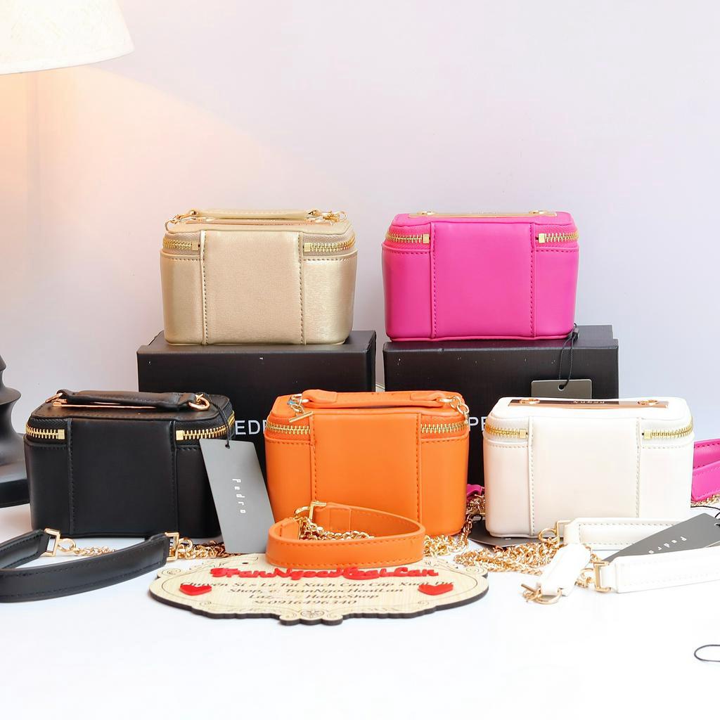 túi xách dạng cốp mini pedro pw4-66500011 size 13 cm đủ màu hàng có sẵn