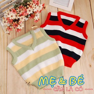 Áo len gile cho bé mặc ấm