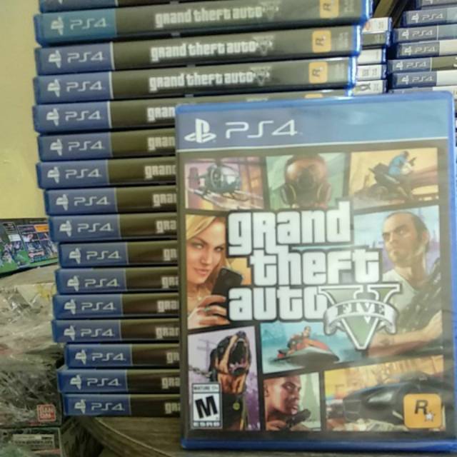 Bộ Điều Khiển Chơi Game Gta V Ps4 Region 3 Phiên Bản Cao Cấp / Gta 5 Ps4