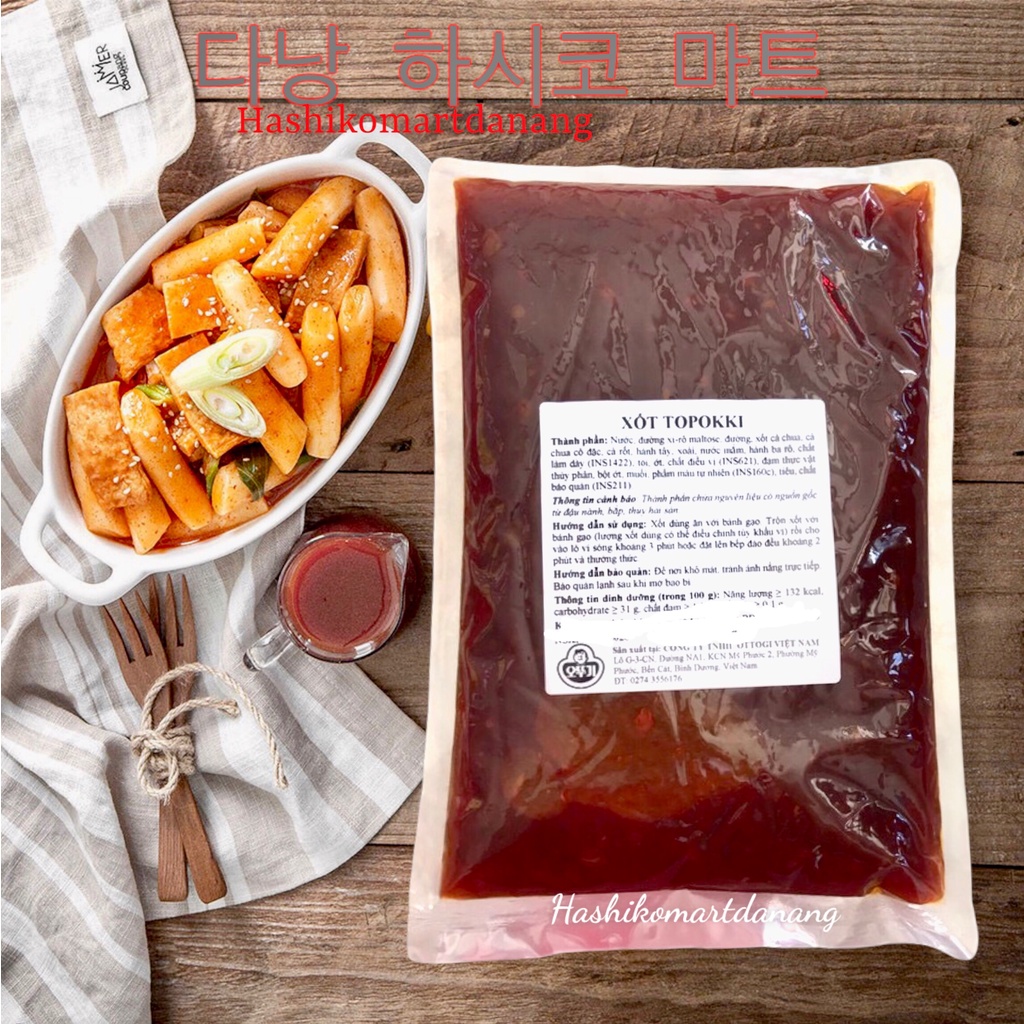 Sốt tokbokki Ottogi gói 1kg