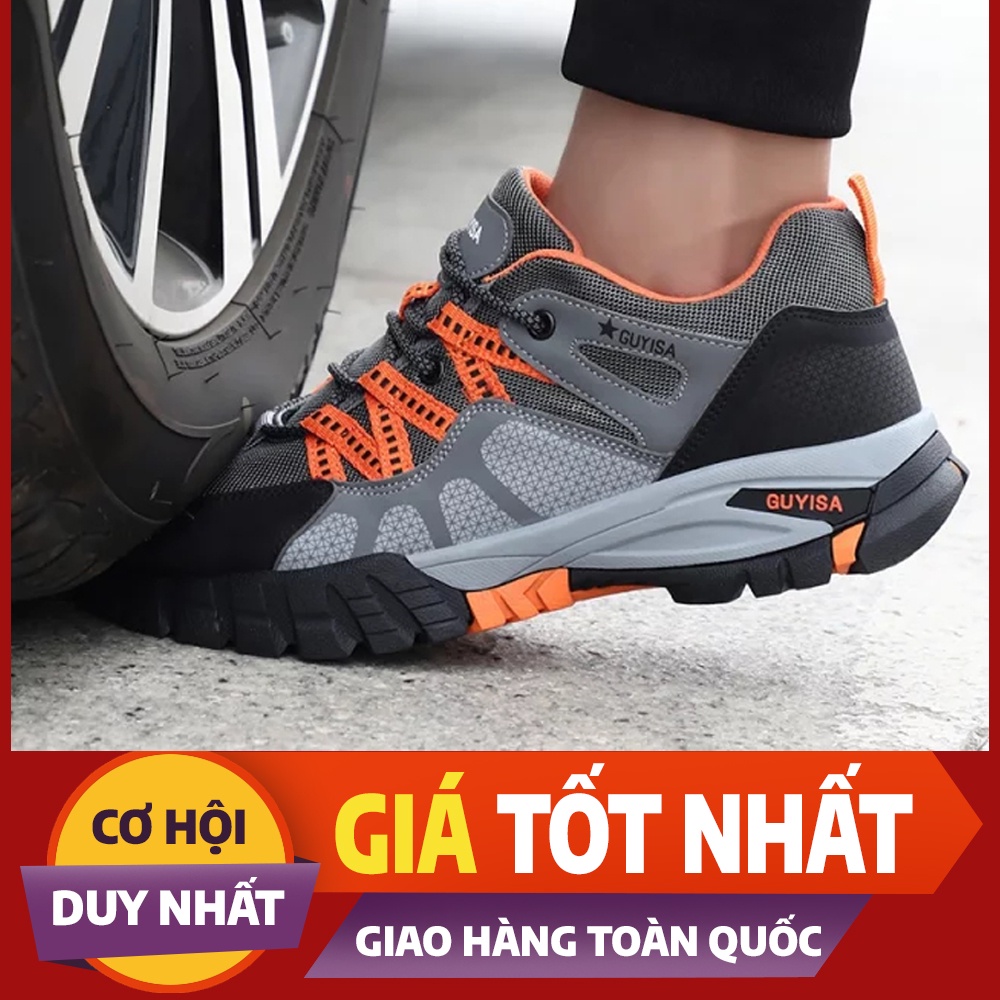 Giày Bảo Hộ Lao Động Guyisa Kiểu Dáng Thể Thao Thoáng Khí, Chống Trơn Trượt, Chống Đinh, Chống Dập Ngón, Chống Tĩnh Điện | BigBuy360 - bigbuy360.vn