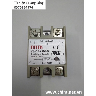 Rơ le bán dẫn Solid State Module SSR - 40DA 100DA 40VA 100VA (Fotek)
