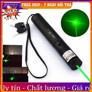 Đèn laze, đèn laser tia xanh chiếu xa tiện lơi cho giám sát công trình, thuyết trình silde