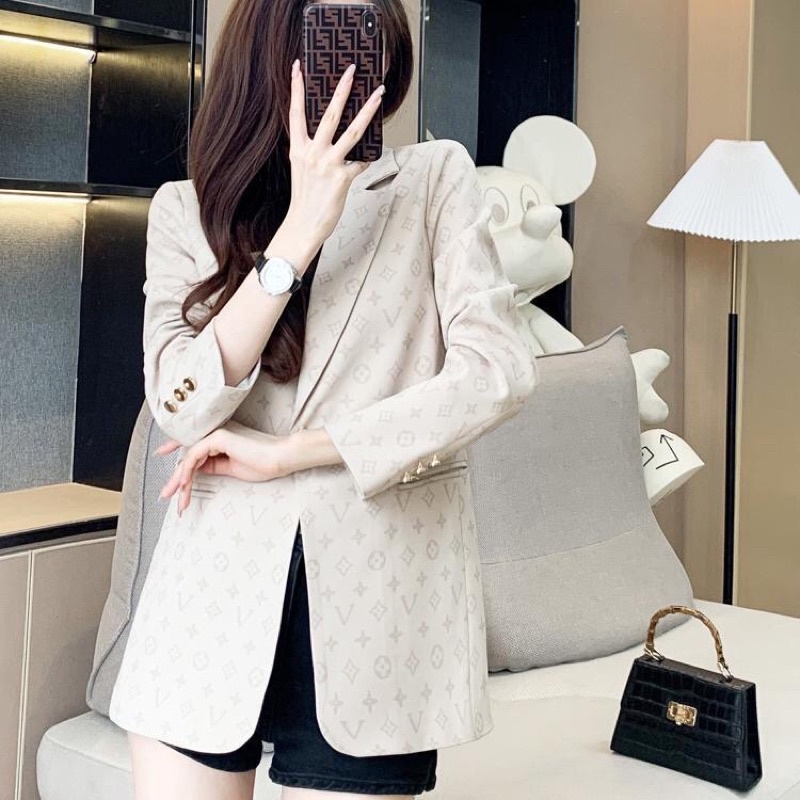 Áo Blazer nữ Form Suông phong cách hàn quốc mẫu mới đẹp mã RB042