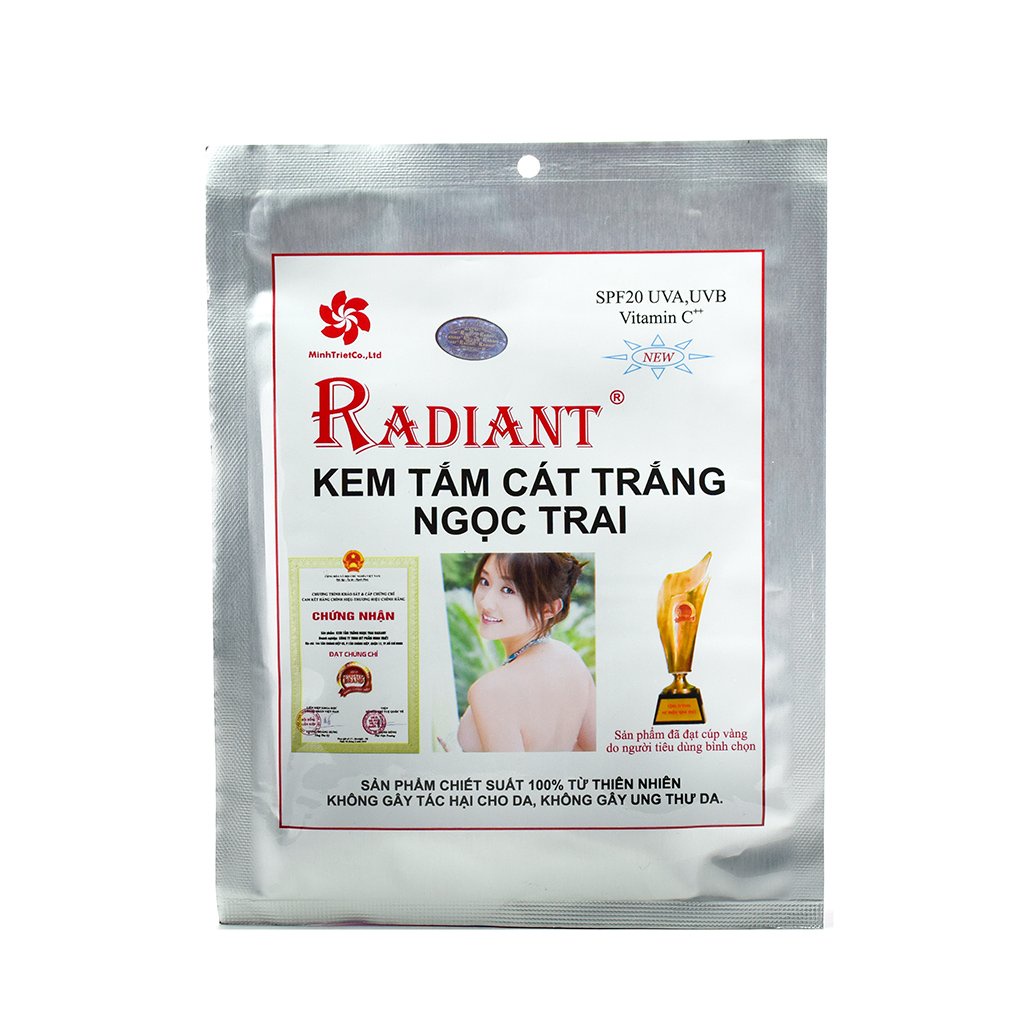 Kem Tắm Trắng Radiant Mùi NT