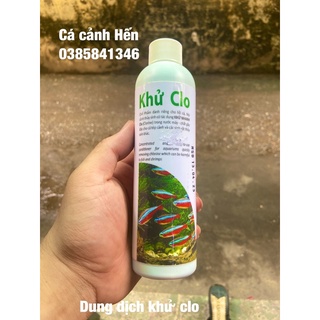 Dung  dịch khử clo nước máy