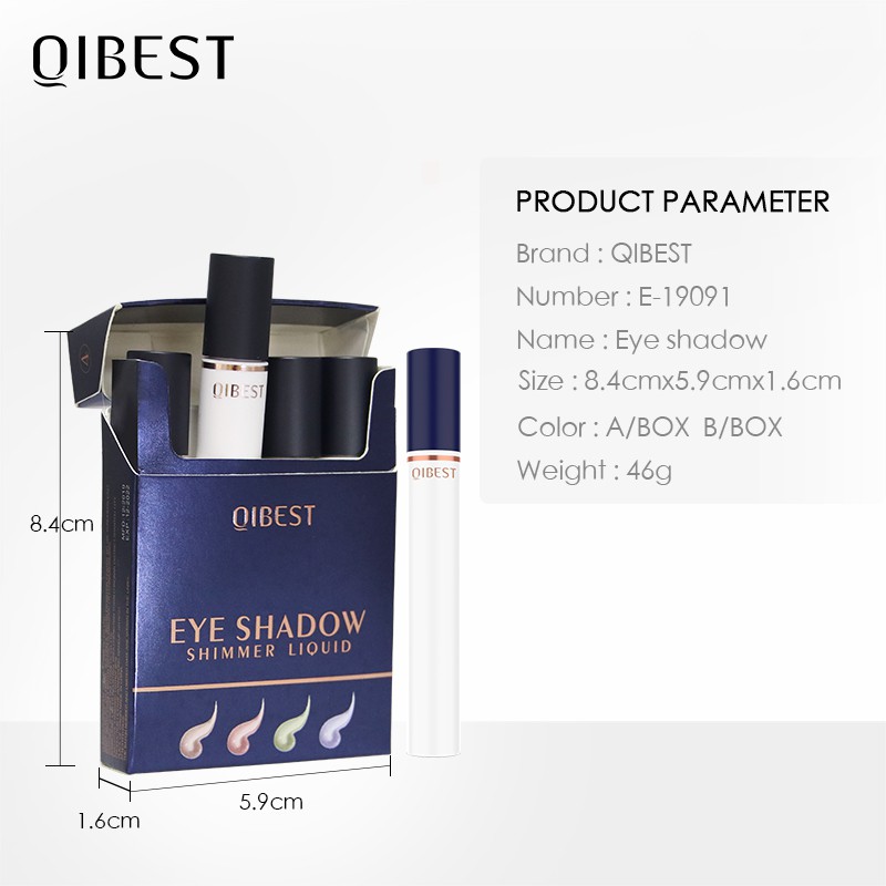 Set 4 Nhũ Mắt Qibest Dạng Lỏng Lấp Lánh Kháng Nước 46g （4pcs） | BigBuy360 - bigbuy360.vn