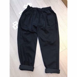 Quần baggy bò thô đen trắng