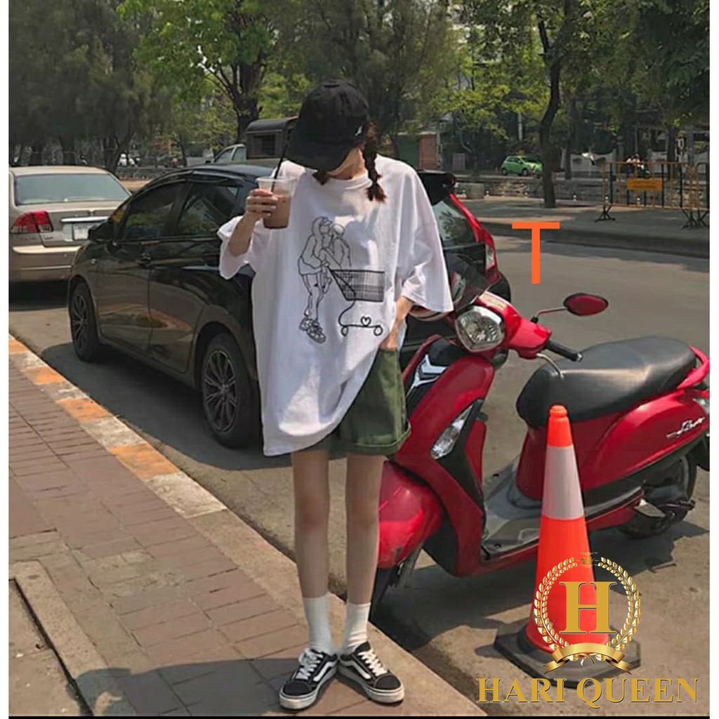 [FREE SHIP ĐƠN TỪ 50K] Áo phông đẩy giỏ hàng DTR0520 1