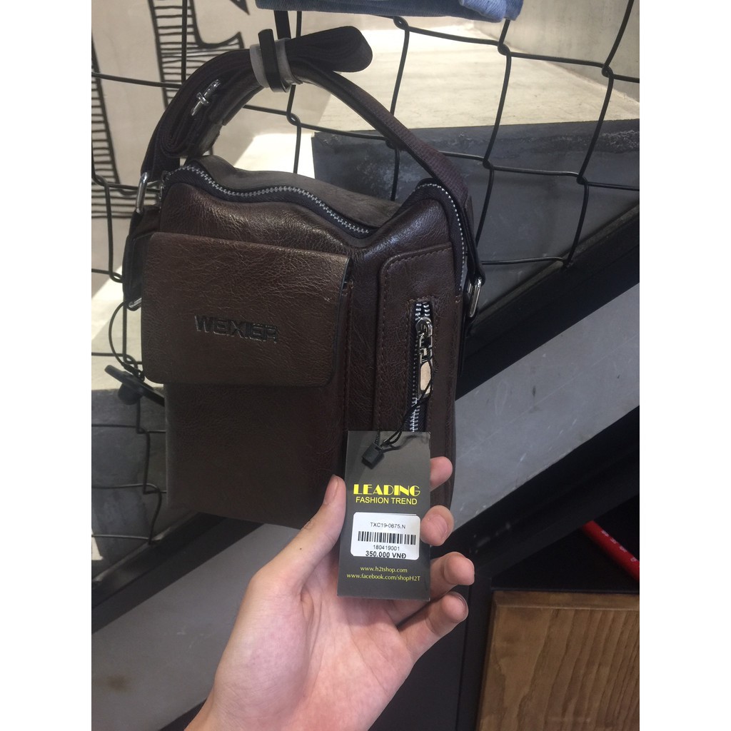 💎BH 6 THÁNG💎 TÚI ĐEO CHÉO NAM DA PU CAO CẤP WEIXIER 💎 TÚI DỰNG IPAD MINI CỰC CHẤT | BigBuy360 - bigbuy360.vn