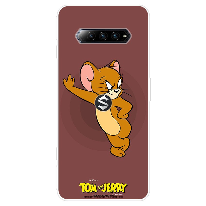 Xiaomi Black Shark 4 Case Silicone TPU Back Cover Cartoon Soft Phone Case