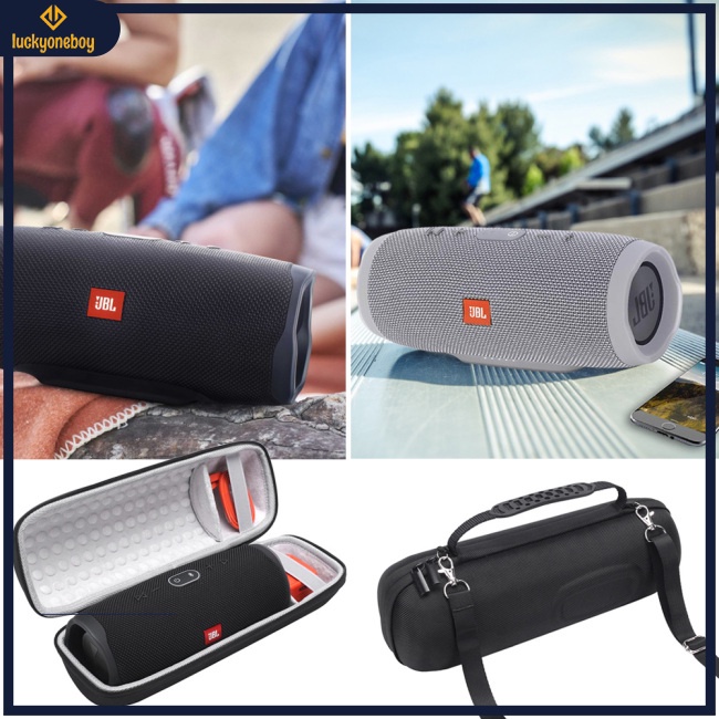 Túi Đựng Bảo Vệ Chuyên Dụng Cho Loa Bluetooth jbl CHARGE 4 Kèm Dây Đeo Vai