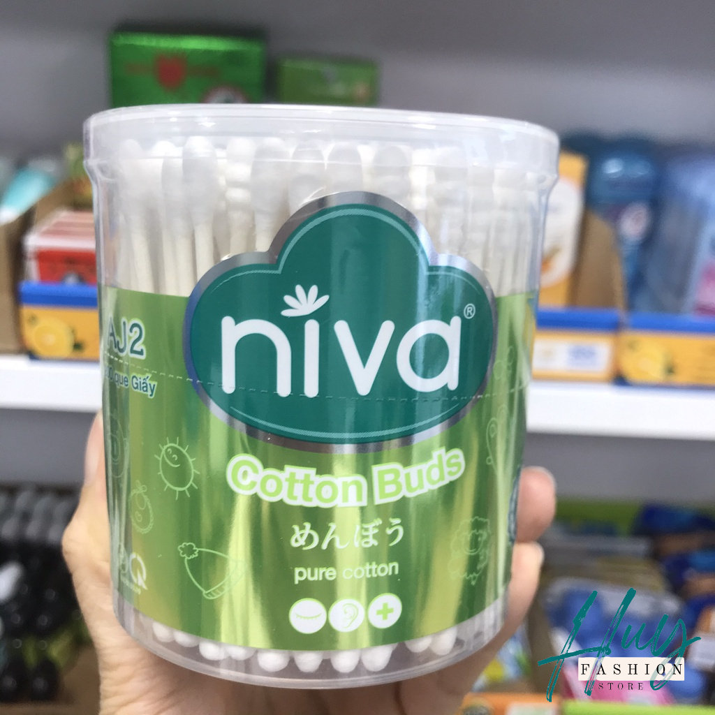 Tăm bông trẻ em khán﻿g khu﻿ẩn Jomi / Hello / Niva - Tăm bông ngoáy tai cho bé và người lớn