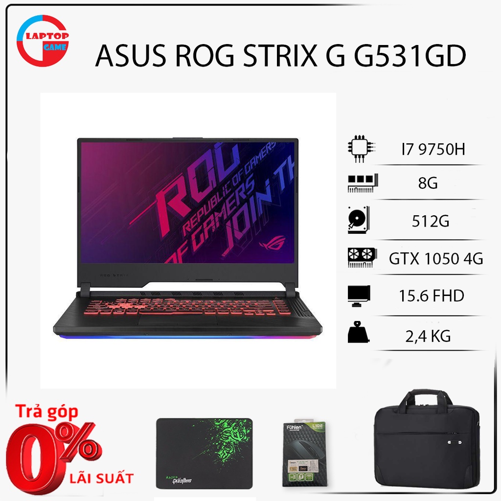 LAPTOP ASUS ROG STRIX G G531GD