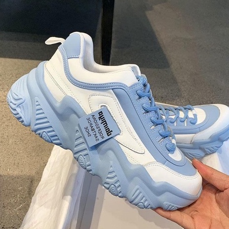 [Giá hủy diệt] Giày Thể Thao Sneaker Nữ Da PU ĐẾ DÀY CỰC HOT TREND Giày Chuộng, Phong Cách Hàn Quốc 5cm