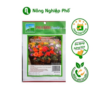 Hạt giống hoa Mười Giờ kép mix Phú Nông - Gói 50 gram