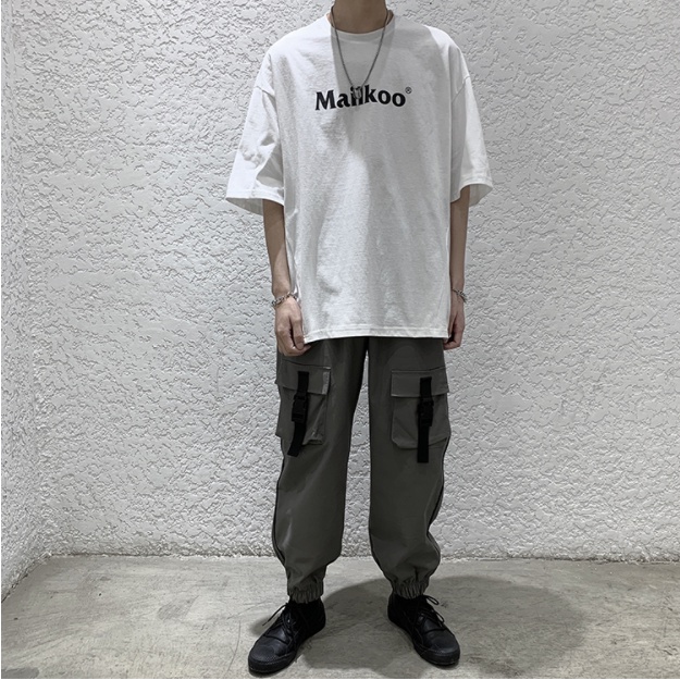 Áo thun ngắn tay dáng rộng áo thun kiểu nữ và đơn giản áo thun nam phong cách Hàn Quốc mùa hè in siêu đẹp Thời trang áo thể thao nam from rộng áo phông