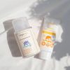 Nước tẩy trang kem chống nắng cho bé Orgabebe hữu cơ 150ml, dung dịch làm sạch trên da trẻ em