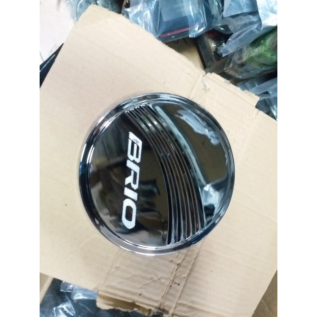 Ốp nắp bình xăng xe Honda Brio các đời 2019,2020,2021