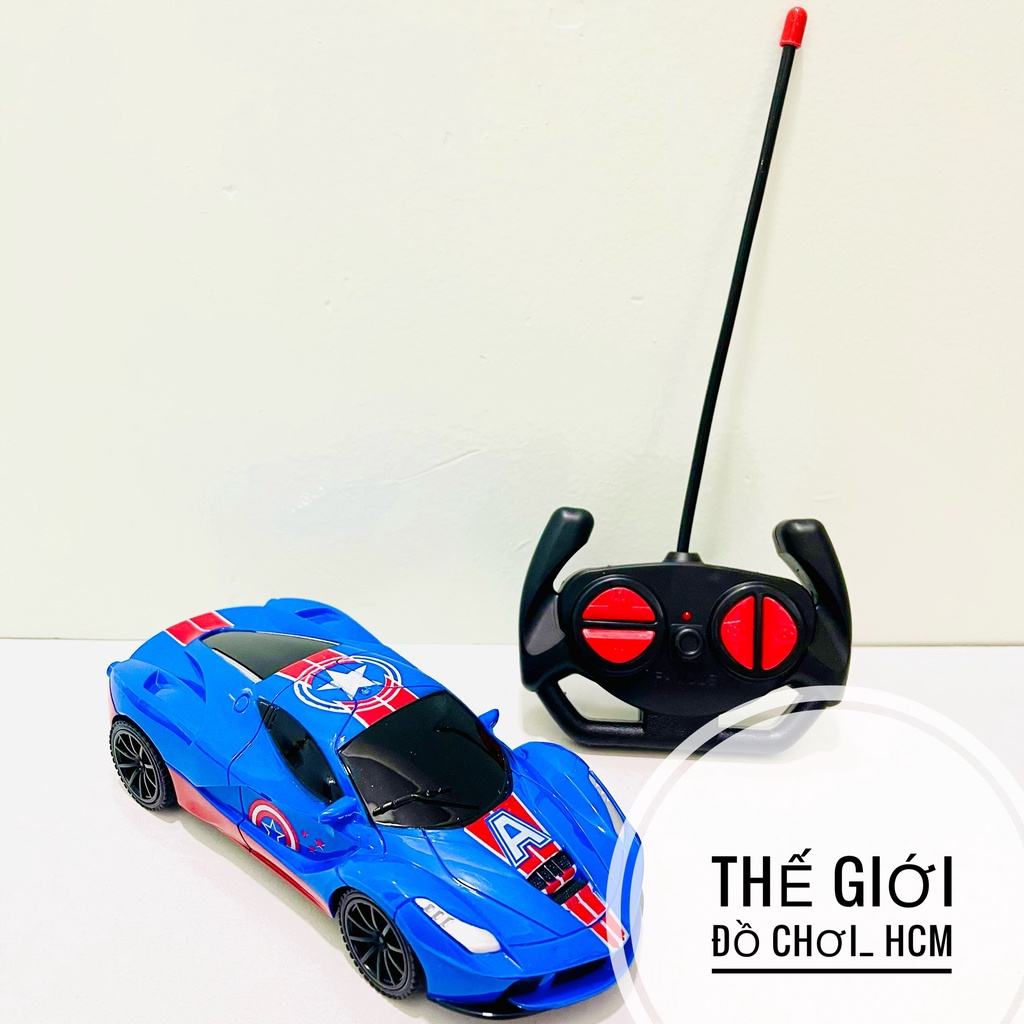 [ĐIỀU KHIỂN 4 CHIỀU] Đồ chơi xe SIÊU ANH HÙNG điều khiển từ xa dành cho bé thích khám phá mô hình xe ô tô
