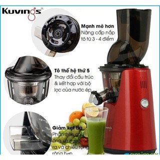 Máy ép chậm Kuvings E7000 [Hàng chính hãng, Sản xuất tại Hàn Quốc]