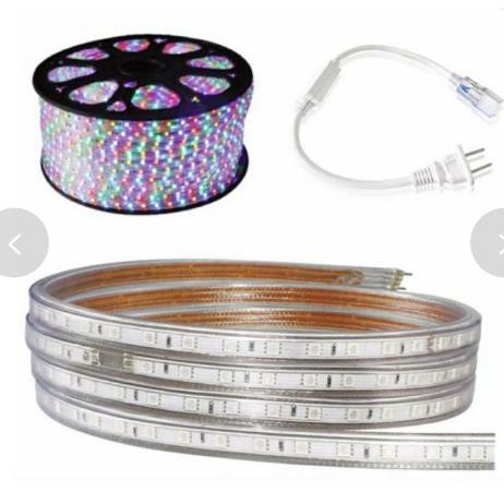 20m led dây 5050 RGB 220V và rắc cắm nguồn