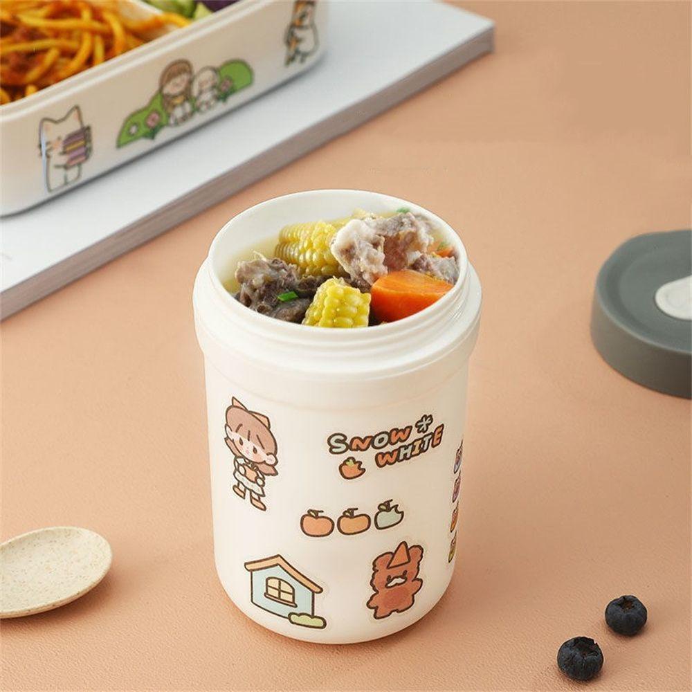 1 Miếng Dán Hộp Cơm Trưa / Salad Giữ Nhiệt An Toàn Có Thể Dùng Trong Lò Vi Sóng Cho Trẻ Em