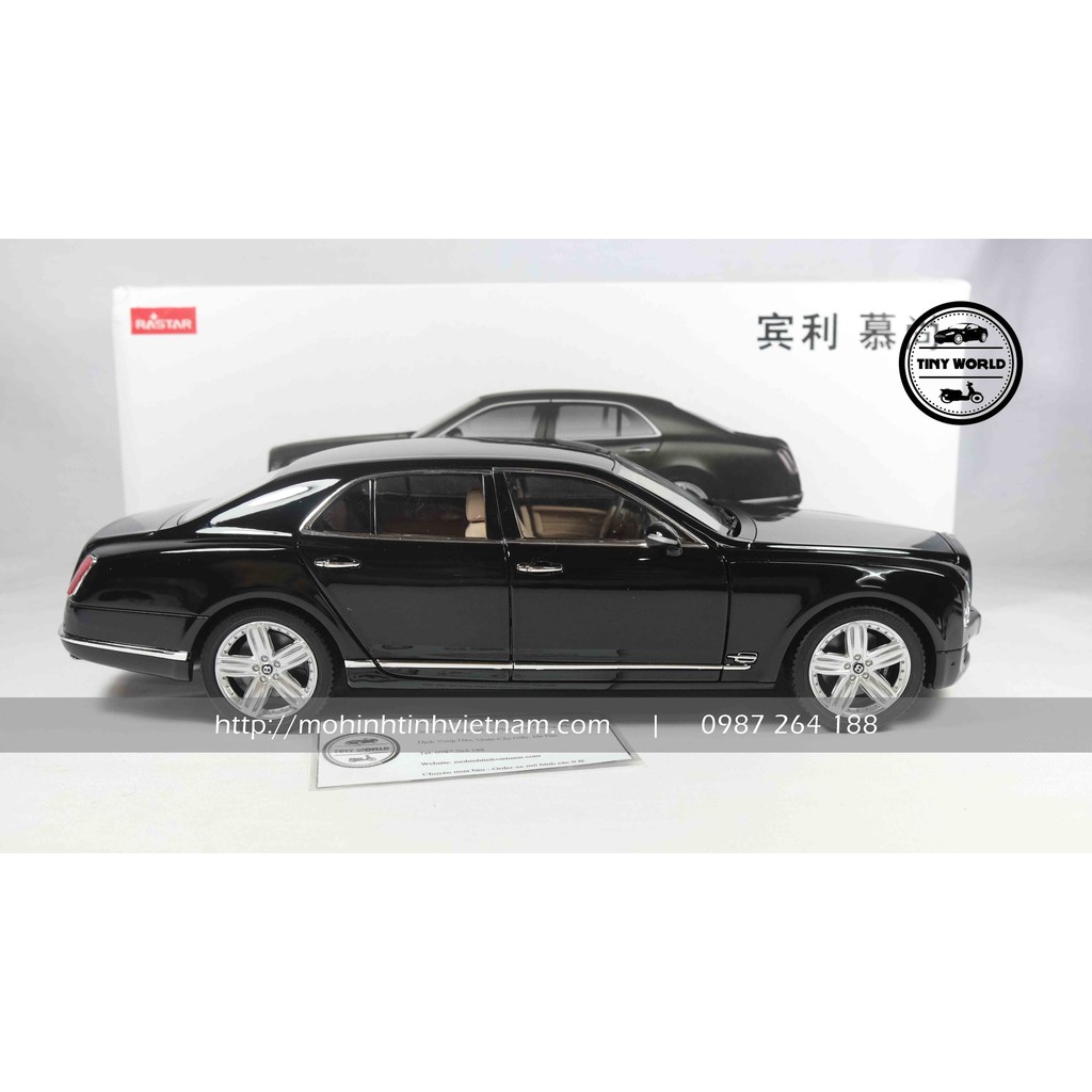 BENTLEY MULSANNE (ĐEN) 1:18 RASTAR