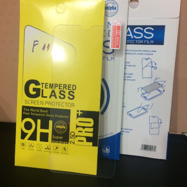 Combo 3 Kính Cường Lực + 1 Ốp Dẻo Silicon Cao Cấp Cho Oppo F11