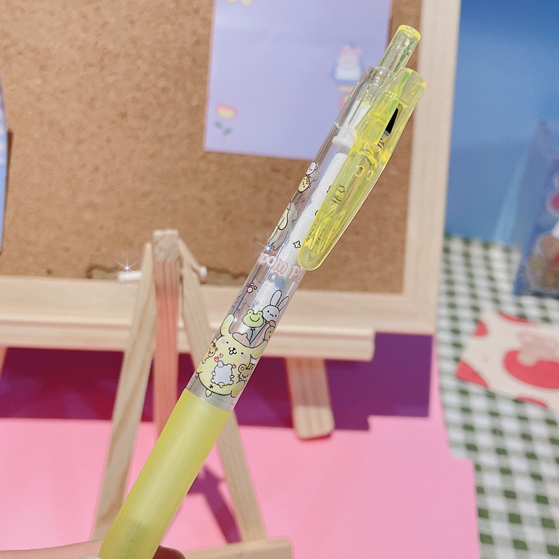 Set 6 Bút Bi Nước Ngòi 0.5mm Hình Melody Dễ Thương